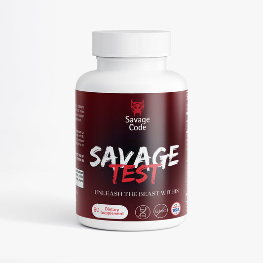 Savage Test | Natural Testosterone Booster