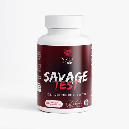 Savage Test | Natural Testosterone Booster