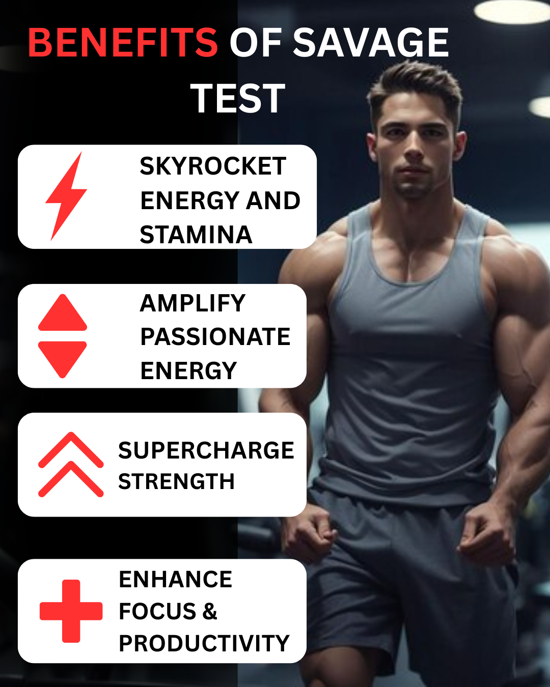 Savage Test | Natural Testosterone Booster