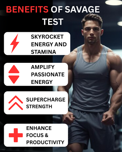 Savage Test | Natural Testosterone Booster