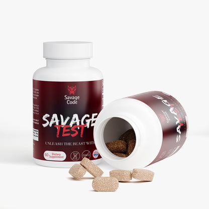 Savage Test | Natural Testosterone Booster