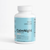 Revita Genix Labs CalmNight sleep support dietary supplement bottle with 60 capsules